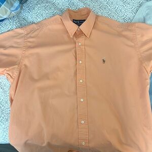 Mens Ralph Lauren Blake short sleeve button up